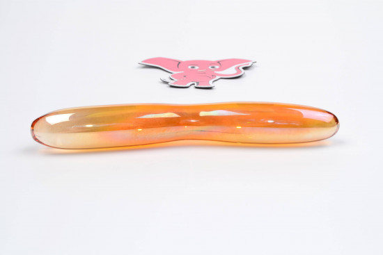 Skleněné dildo Sensualist (18 cm)