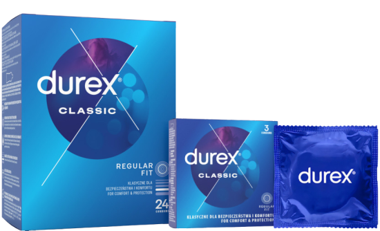 Durex Classic krabička CZ distribuce