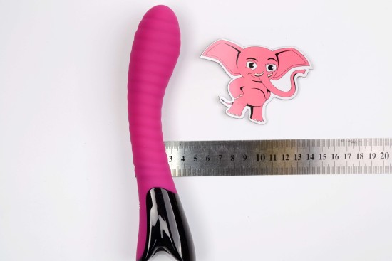 Silikonový vibrátor Wavy Vibes II (20,5 cm)