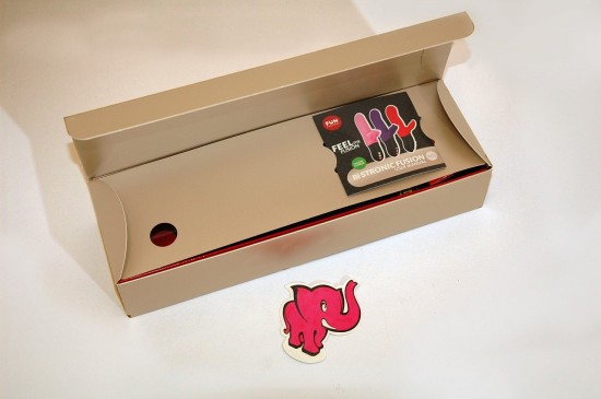 Fun Factory Bi Stronic Fusion handsfree pulzátor s výběžkem (21,7 cm)