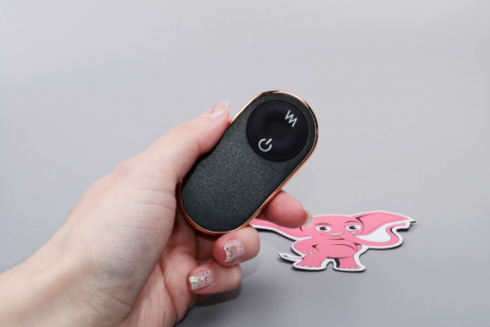 Kalhotkový vibrátor Pantie Party s dálkovým ovládáním (9 cm) + dárek toybag