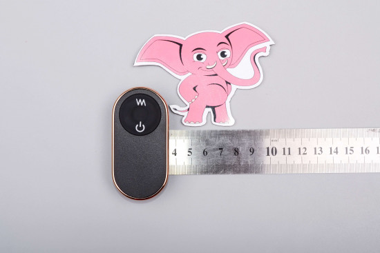 Kalhotkový vibrátor Pantie Party s dálkovým ovládáním (9 cm) + dárek toybag