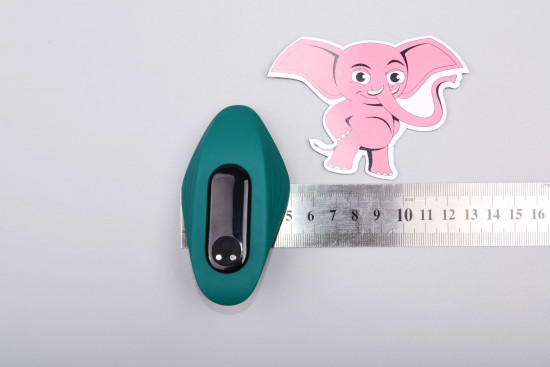 Kalhotkový vibrátor Pantie Party s dálkovým ovládáním (9 cm) + dárek toybag