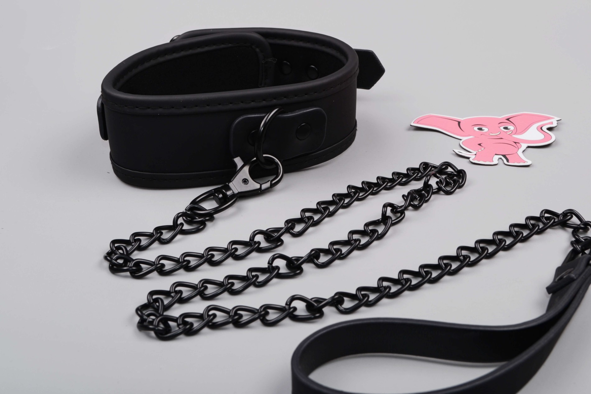 BDSM sada Midnight Temptations, obojek s vodítkem