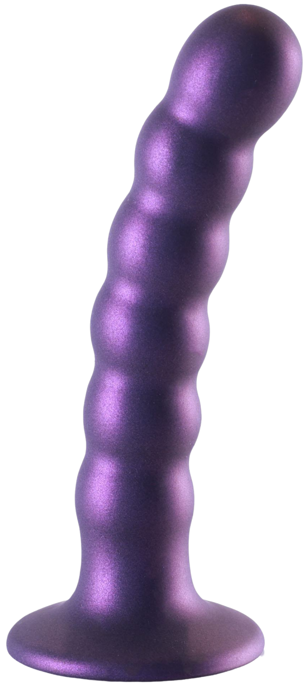 Anální kuličkové dildo Metallico Beaded (13,8 cm)