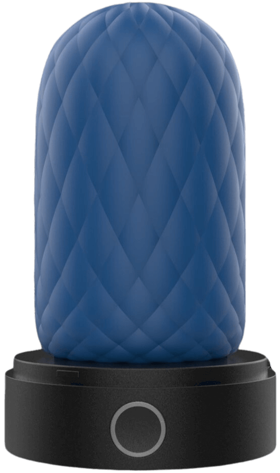 Masturbátor s nahřívacím stojánkem Aetheric Cup (11,5 cm) + dárek erekční kroužek