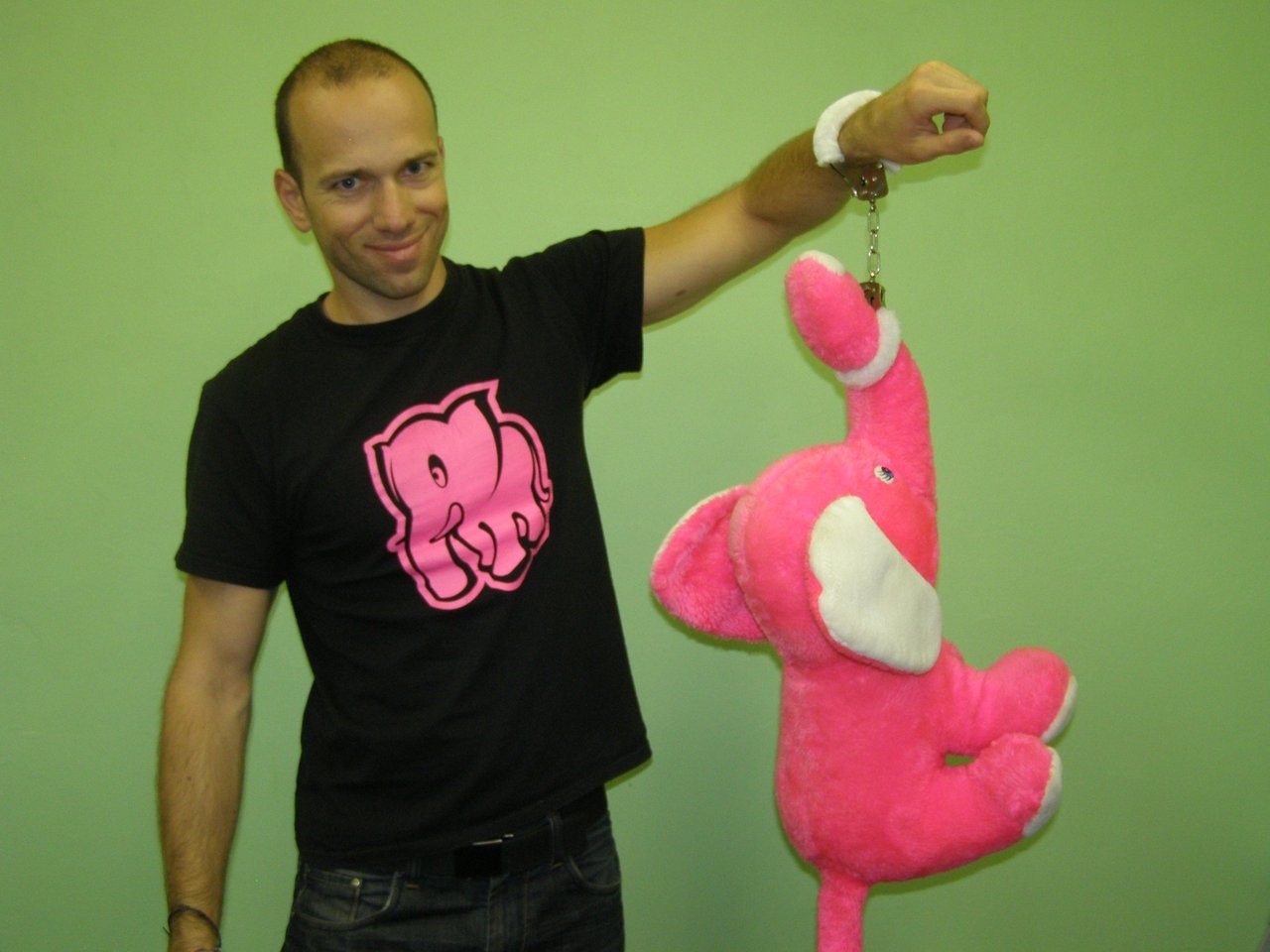 Kvalitní pouta na ruce s plyšem - bílá