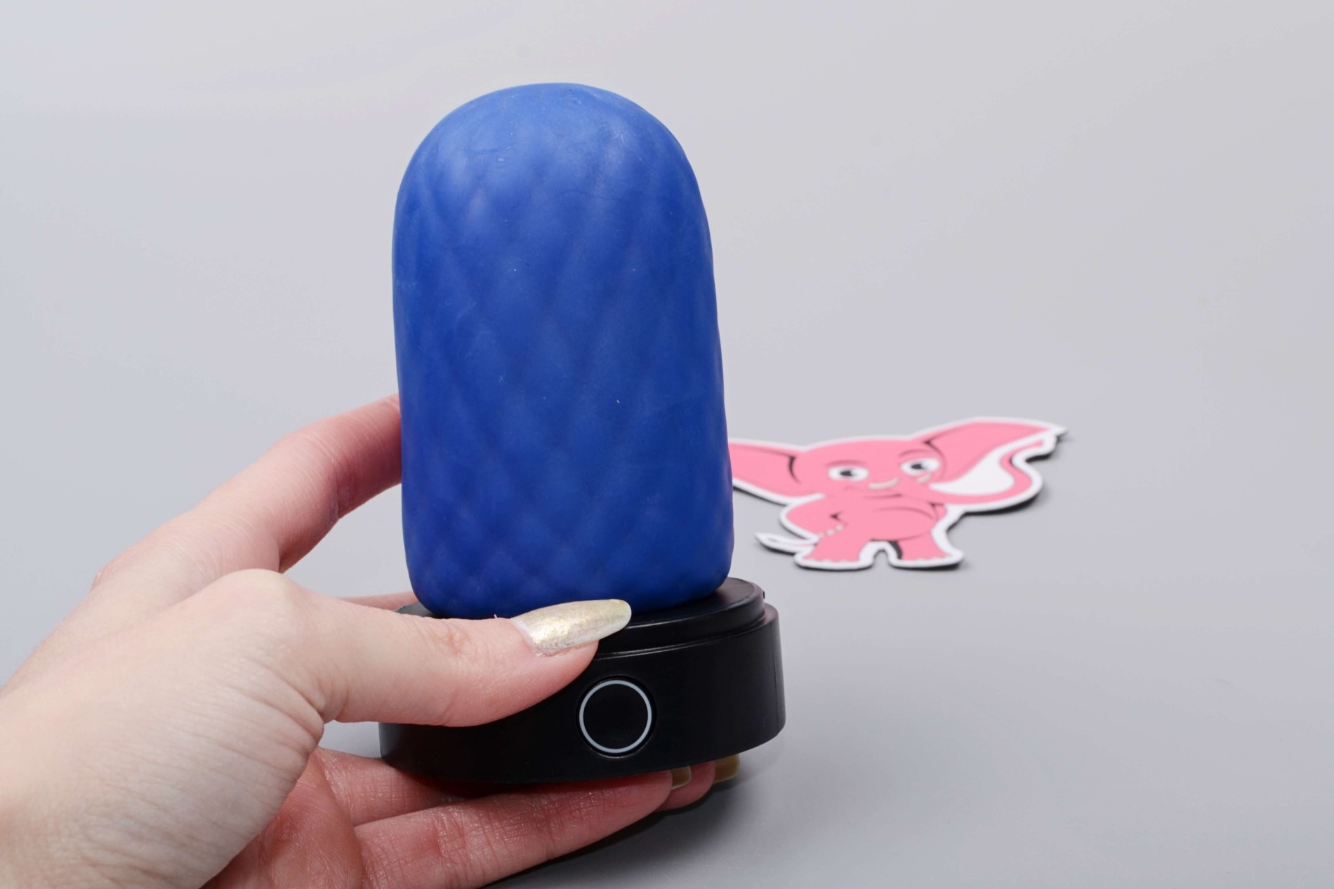 Masturbátor s nahřívacím stojánkem Aetheric Cup (11,5 cm) + dárek erekční kroužek