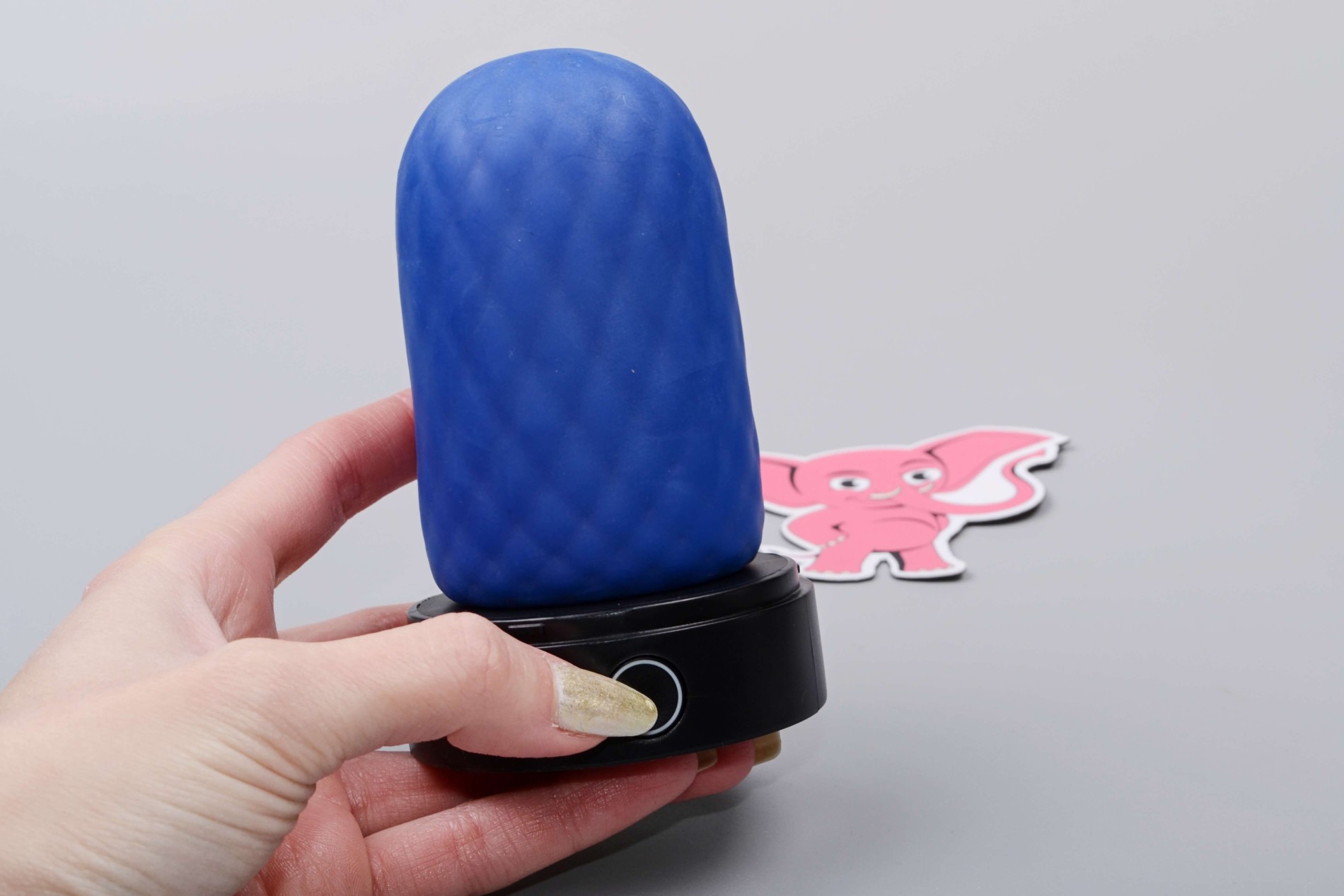 Masturbátor s nahřívacím stojánkem Aetheric Cup (11,5 cm) + dárek erekční kroužek