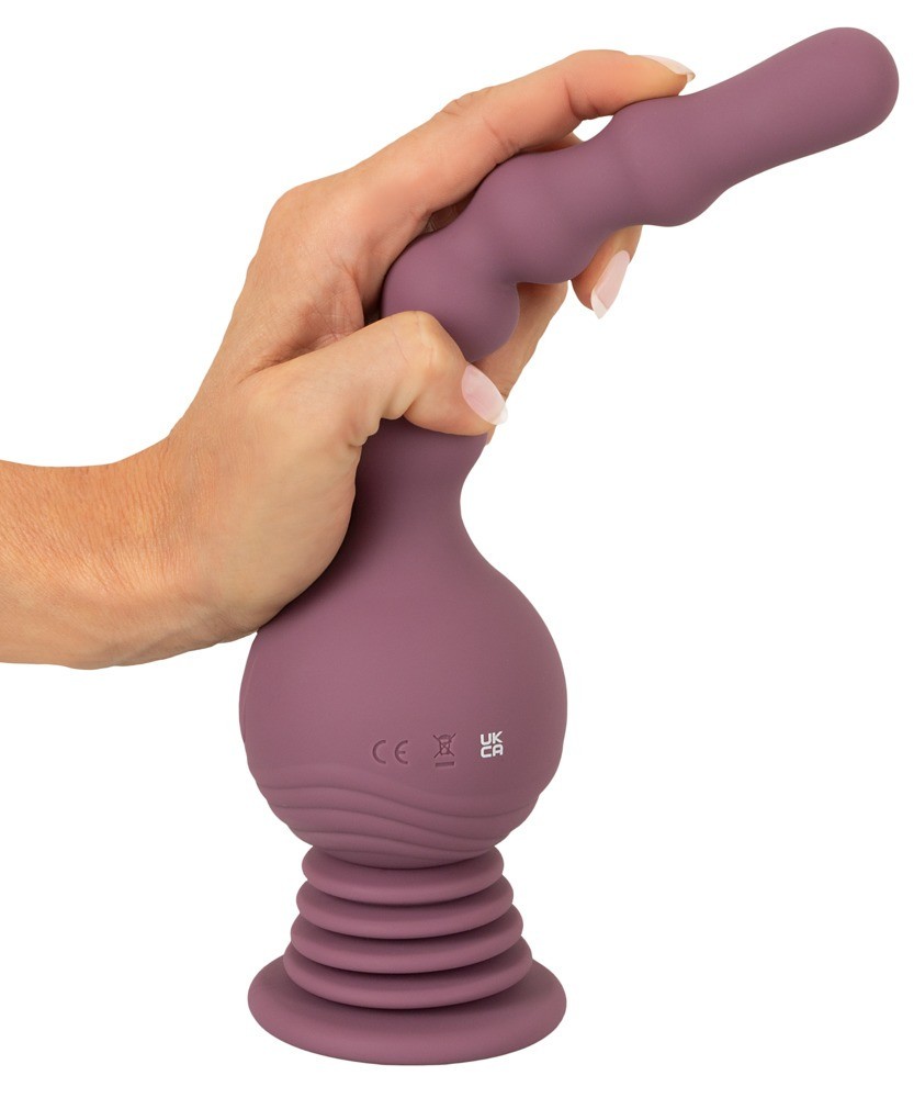 Anální gyro vibrátor Turbo Shaker Anal Lover s dálkovým ovládáním (27,7 cm)
