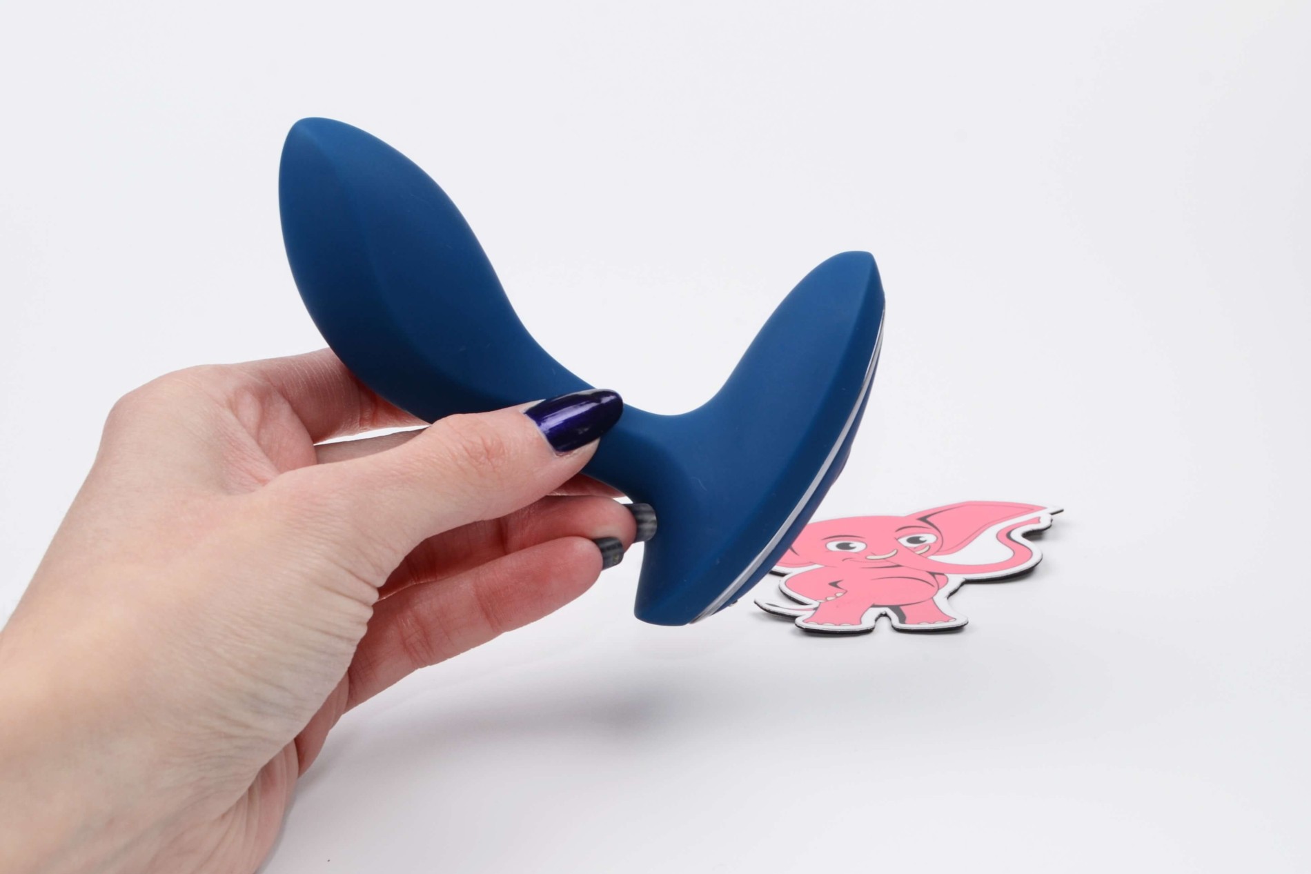 Anální kolík na masáž prostaty Rapture P s dálkovým ovládáním (11 cm) + dárek Anální gel 15 ml