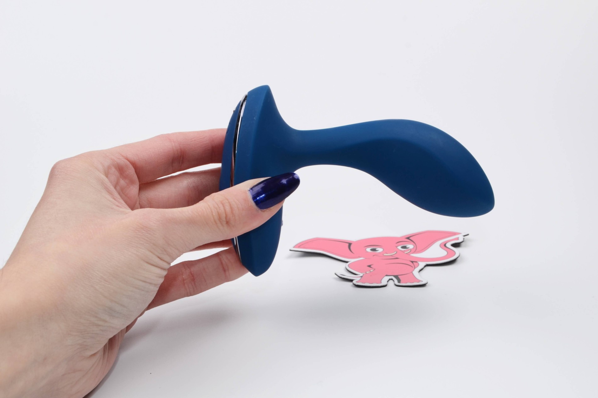 Anální kolík na masáž prostaty Rapture P s dálkovým ovládáním (11 cm) + dárek Anální gel 15 ml