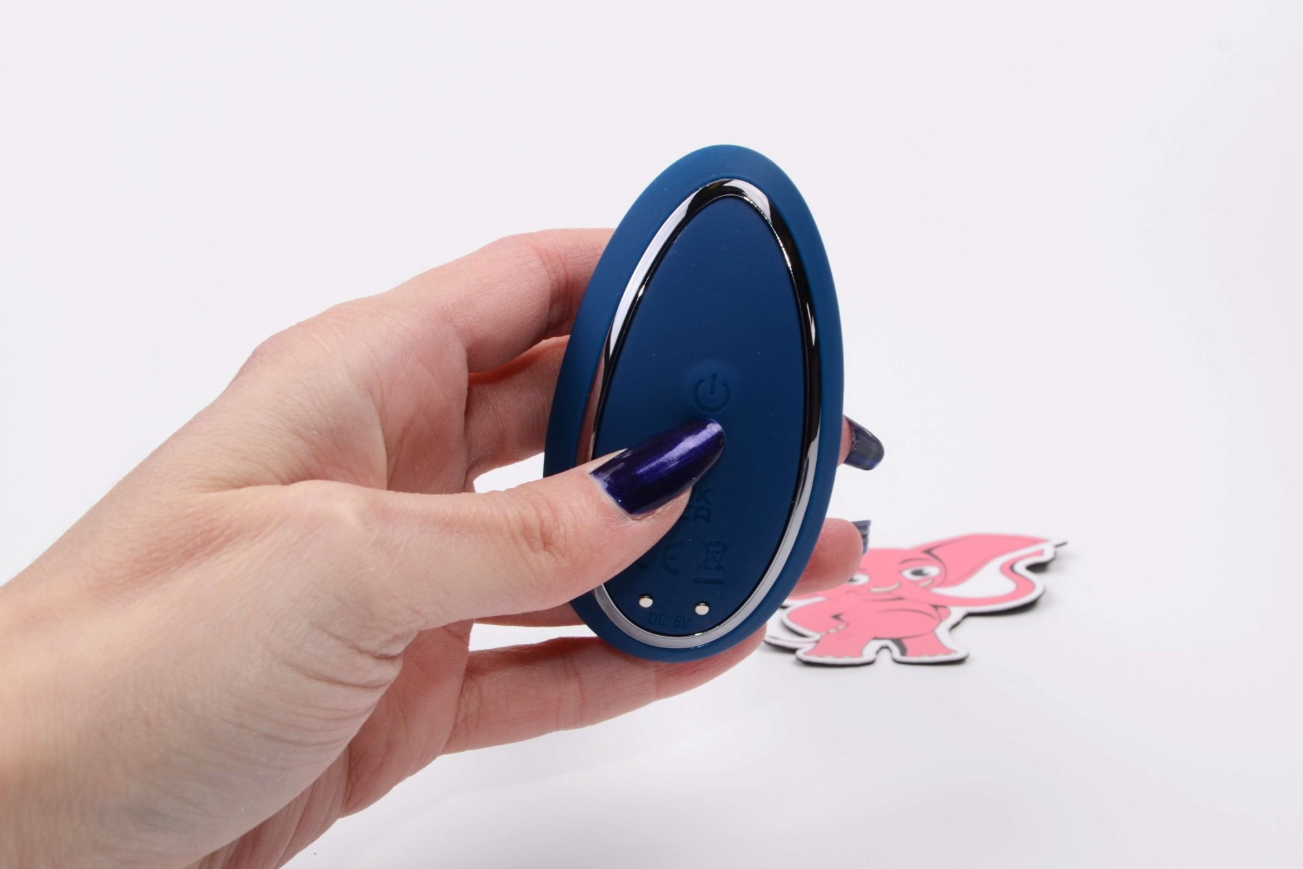 Anální kolík na masáž prostaty Rapture P s dálkovým ovládáním (11 cm) + dárek Anální gel 15 ml