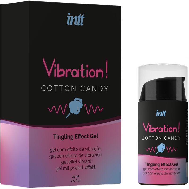 Tekutý vibrátor Cotton Candy (15 ml)