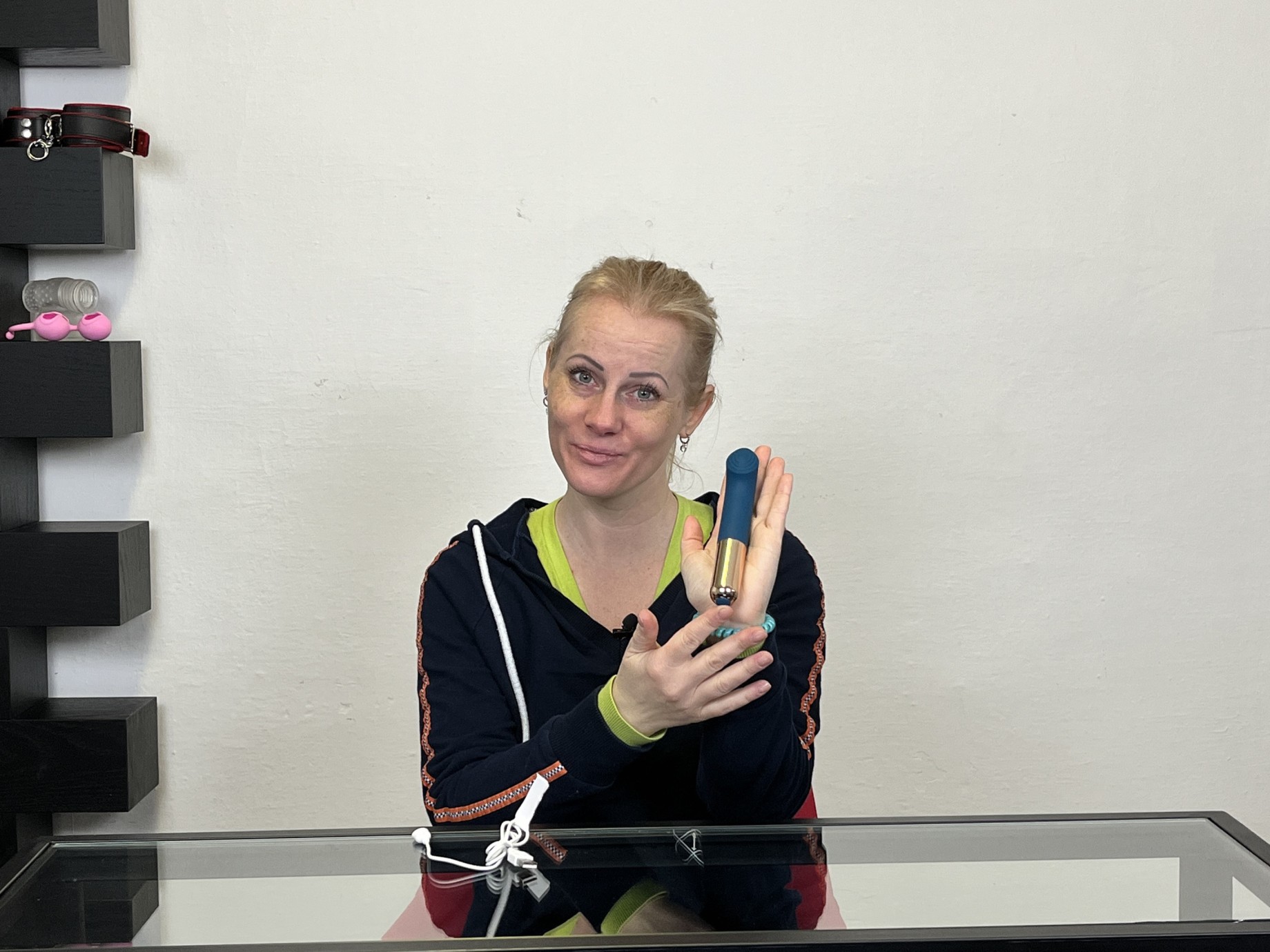 Silikonový vibrátor G Spotix (15,5 cm)