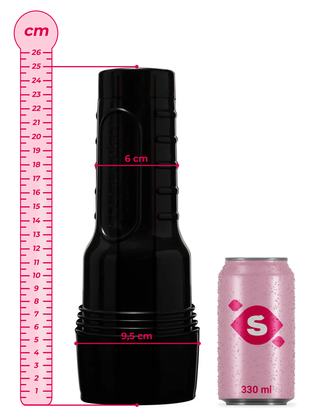 Fleshlight vagina Clasic Pink Lady Destroya (25 cm)