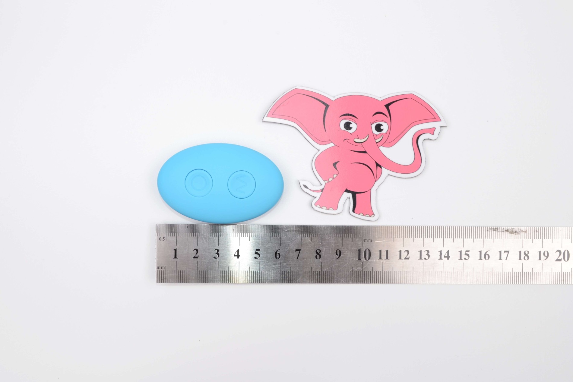 Vibrační erekční kroužek Hammer Shark, rozměry