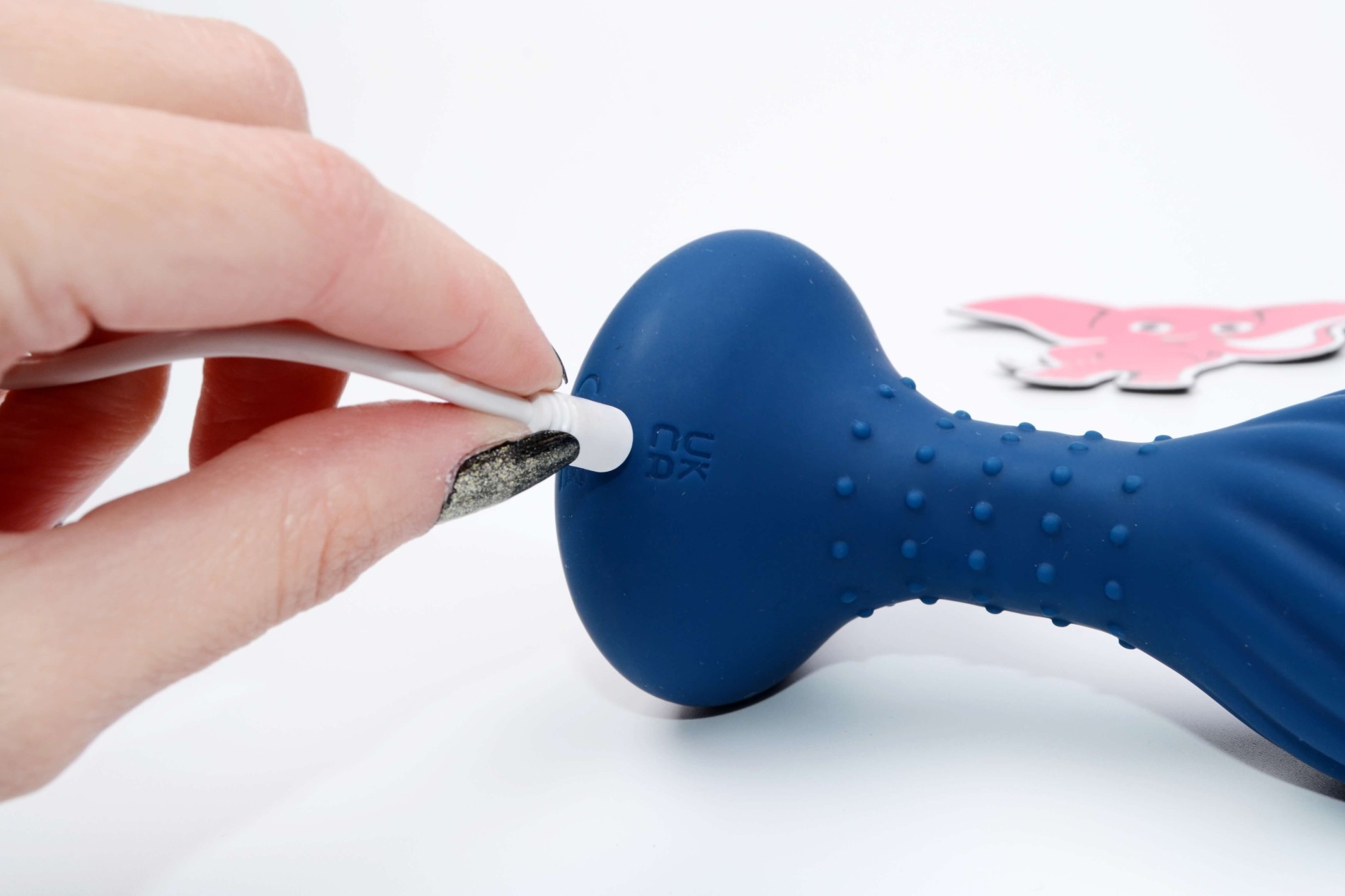 Anální kolík Rimming Blaze s dálkovým ovládáním (14,5 cm), nabíjení