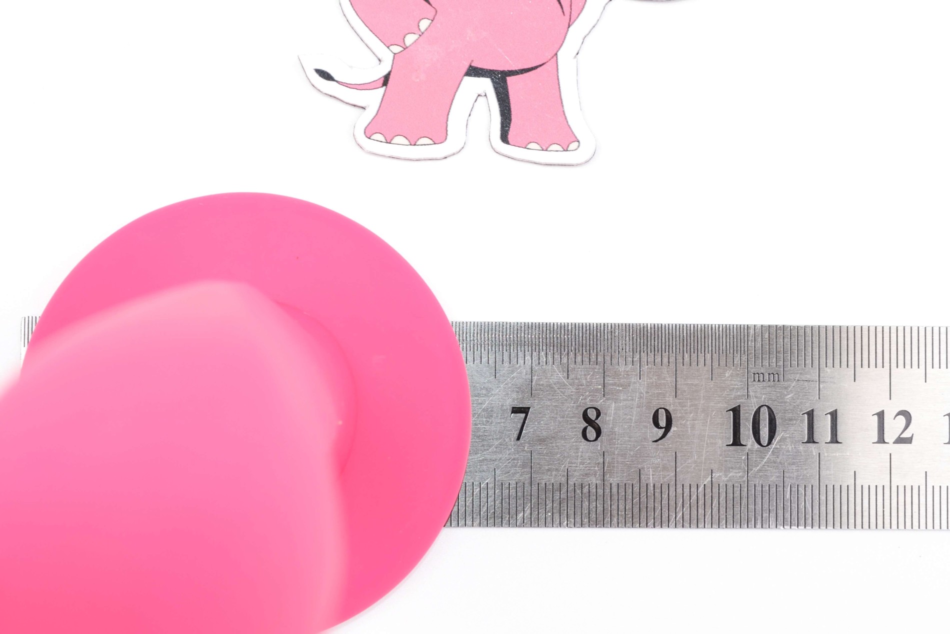 Dildo Siren's Crush (17 cm), rozměry