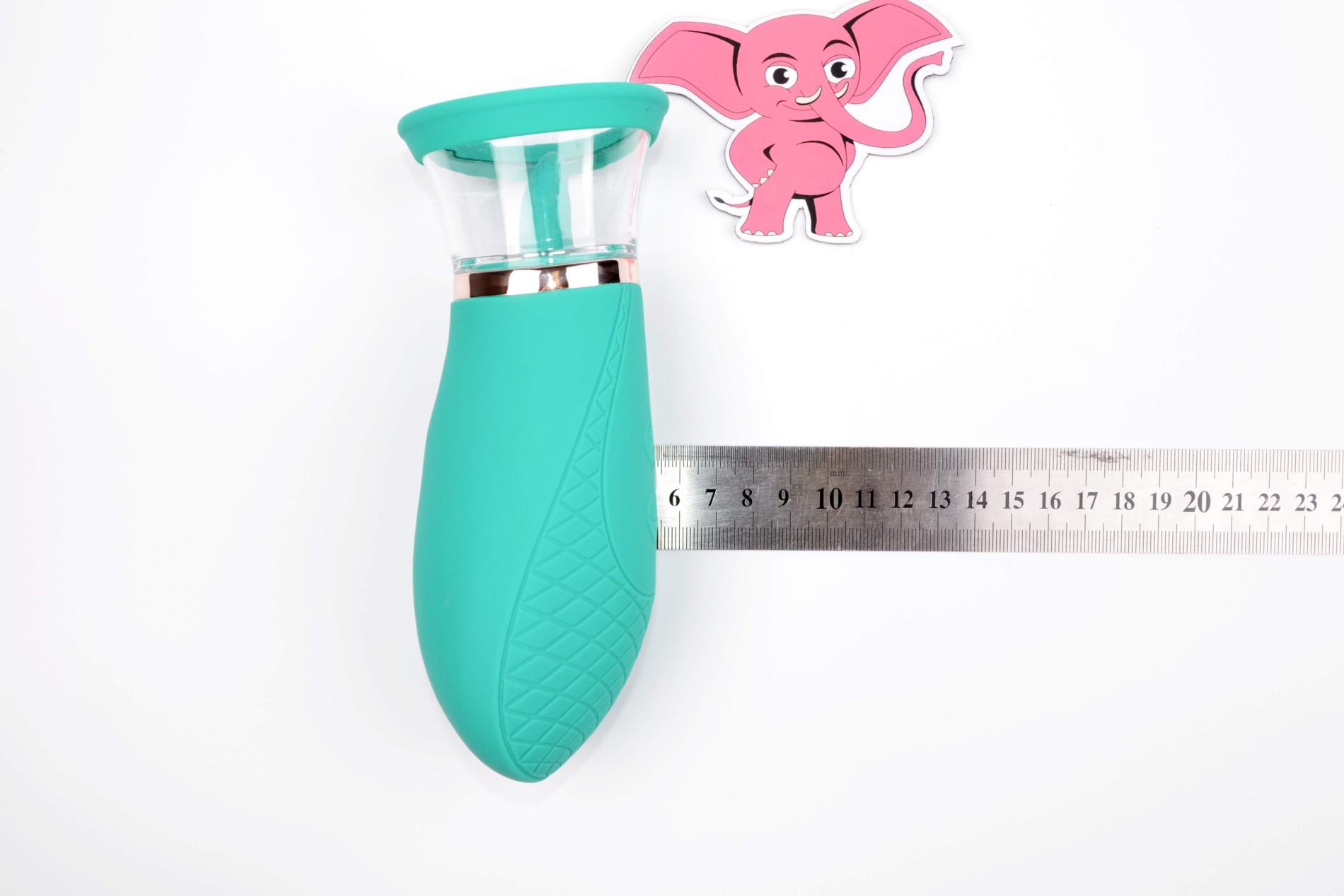 Automatická vakuová pumpa na vaginu i bradavky Bad Girl, rozměry