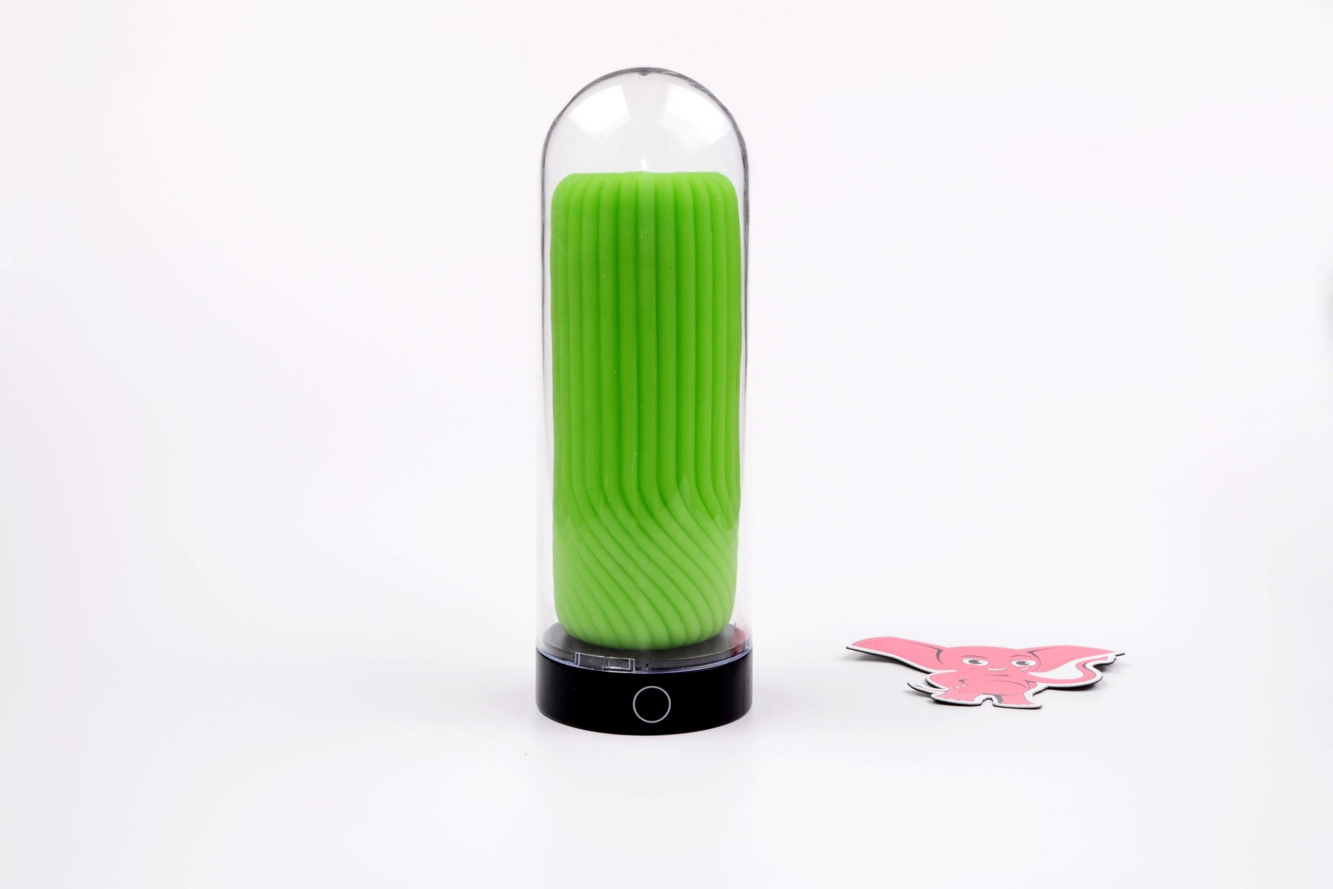 Masturbátor s nahřívacím stojánkem Empyrean Forge Tube (19 cm) + dárek erekční kroužek