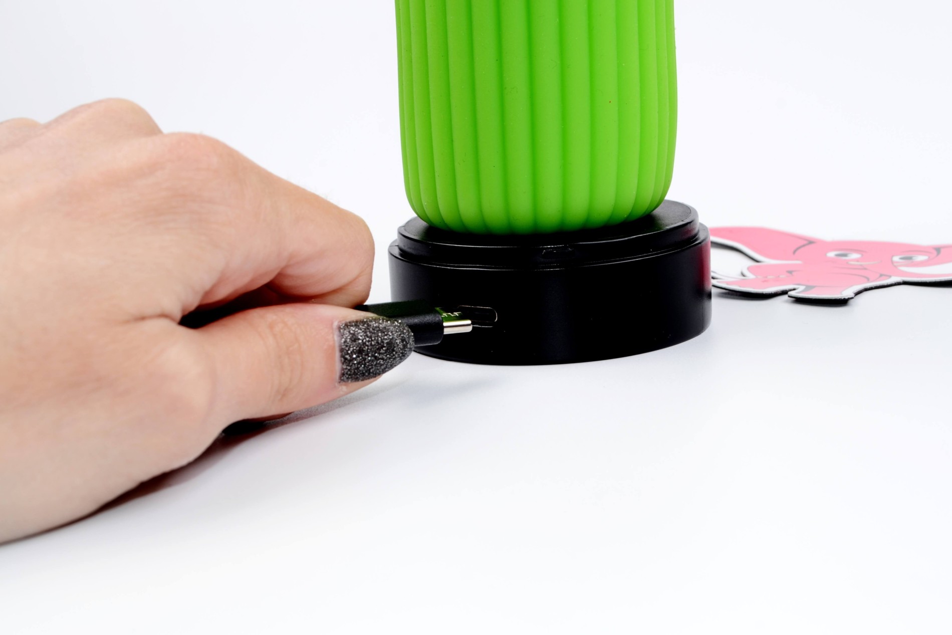 Masturbátor s nahřívacím stojánkem Empyrean Forge Tube (19 cm) + dárek erekční kroužek