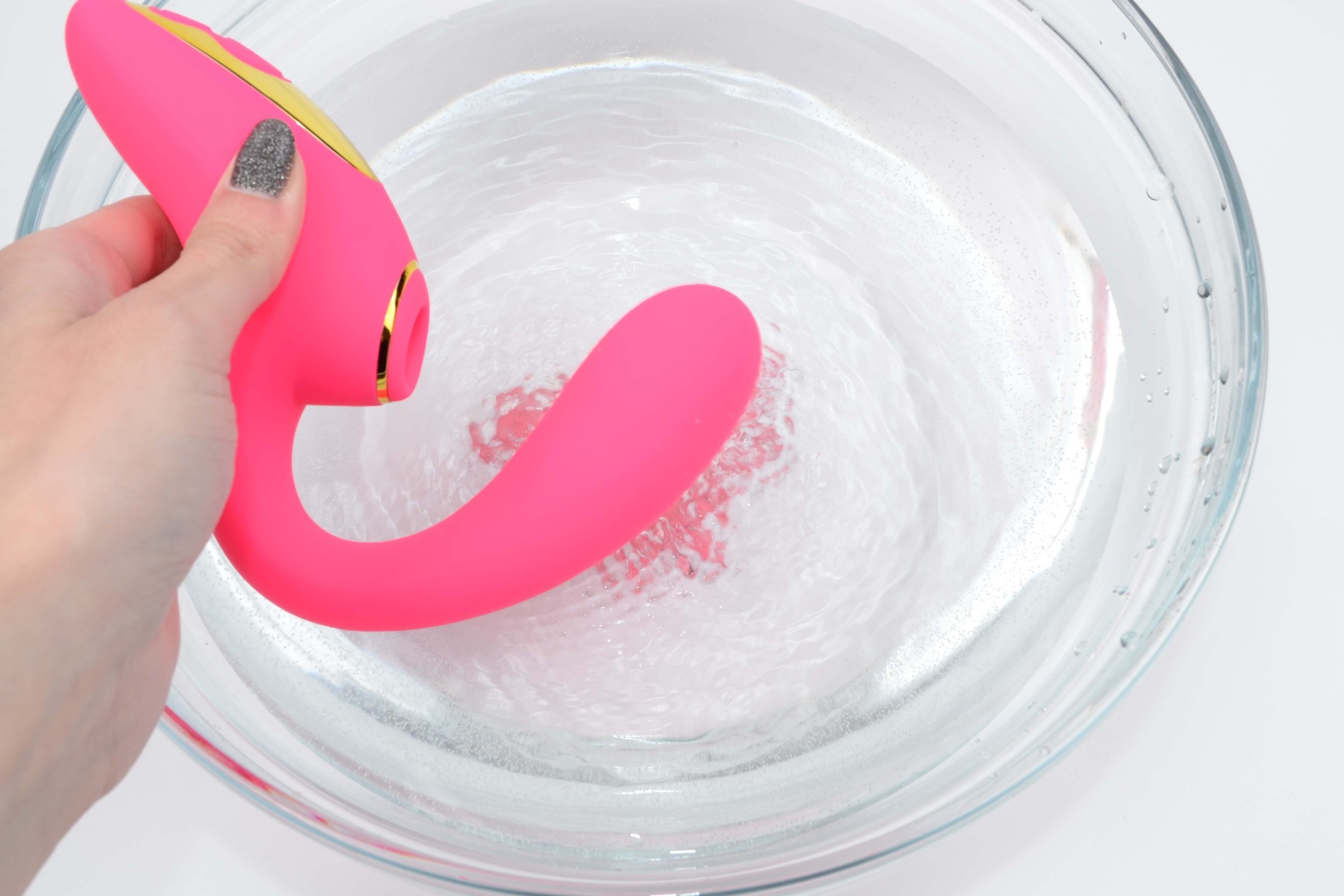 Tlakový vibrátor Dual Delight G-Spot Bliss