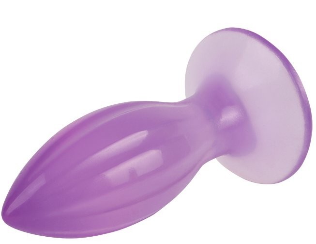 Gelový anální kolík Amethyst Delight