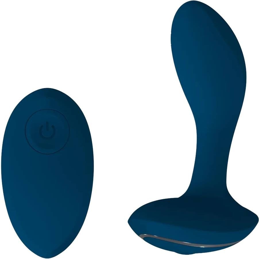 Anální kolík na masáž prostaty Rapture P s dálkovým ovládáním (11 cm) + dárek Anální gel 15 ml