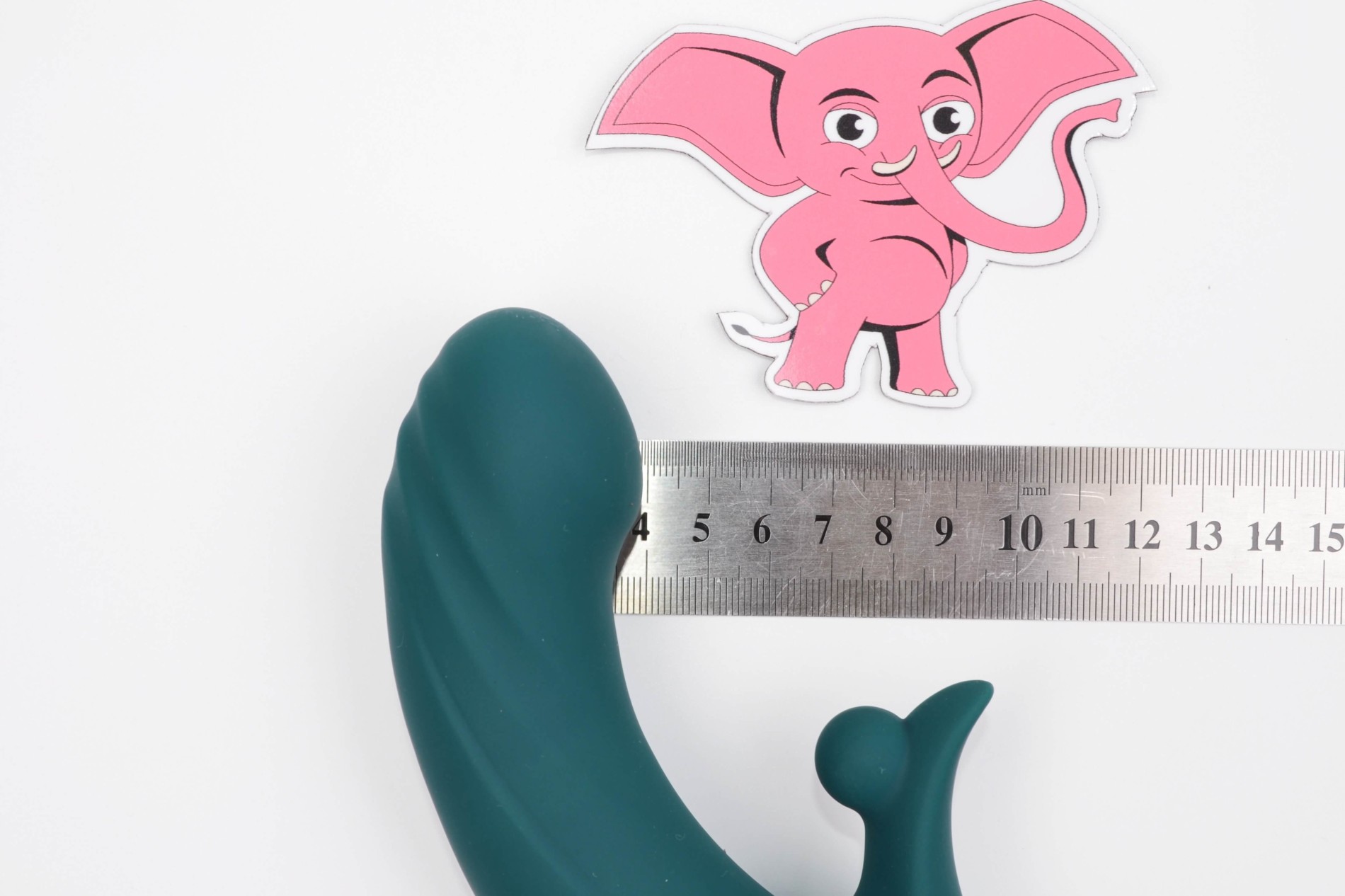 Přirážející vibrátor G-Spot Euphoria (20,3 cm), rozměry