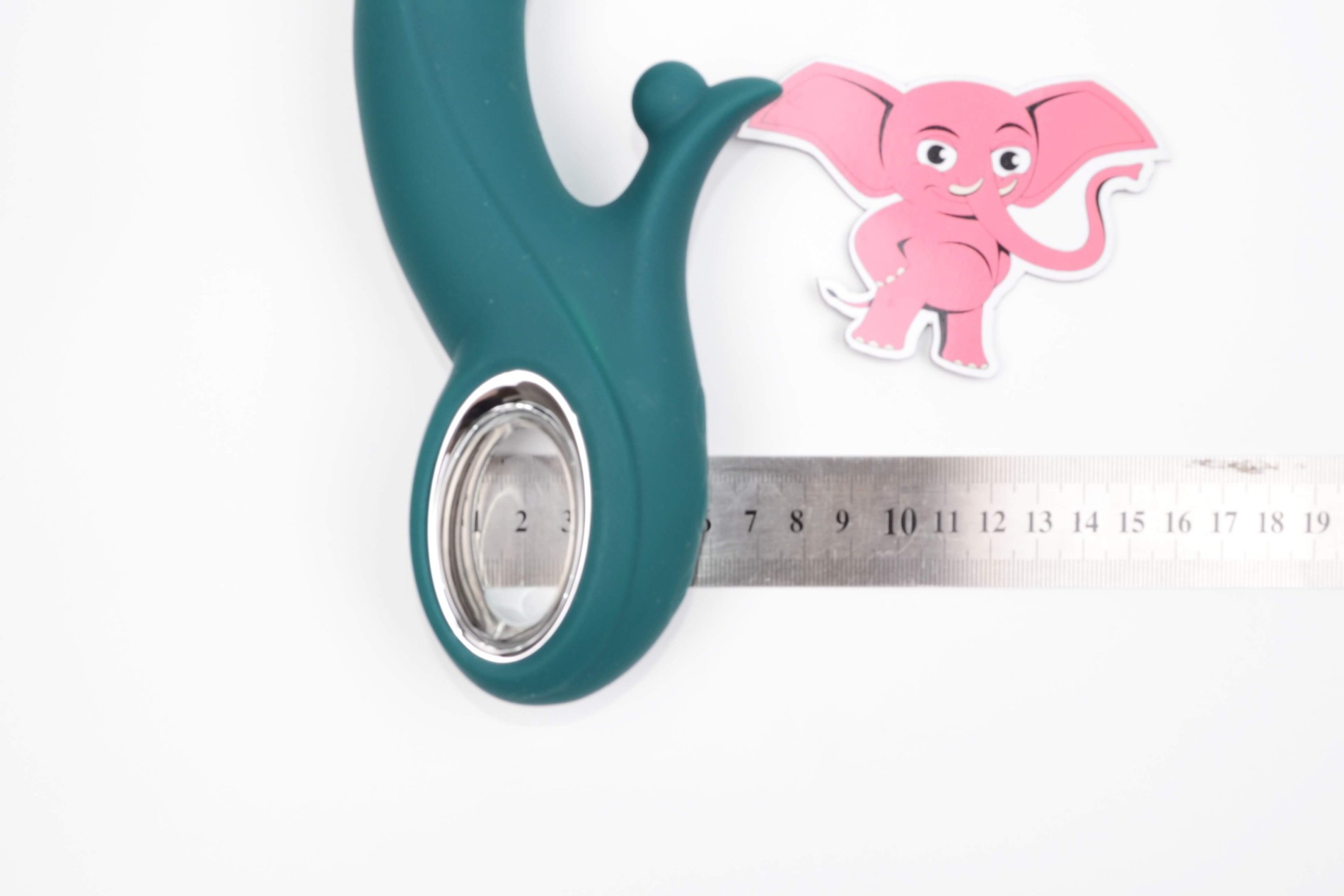 Přirážející vibrátor G-Spot Euphoria (20,3 cm), rozměry