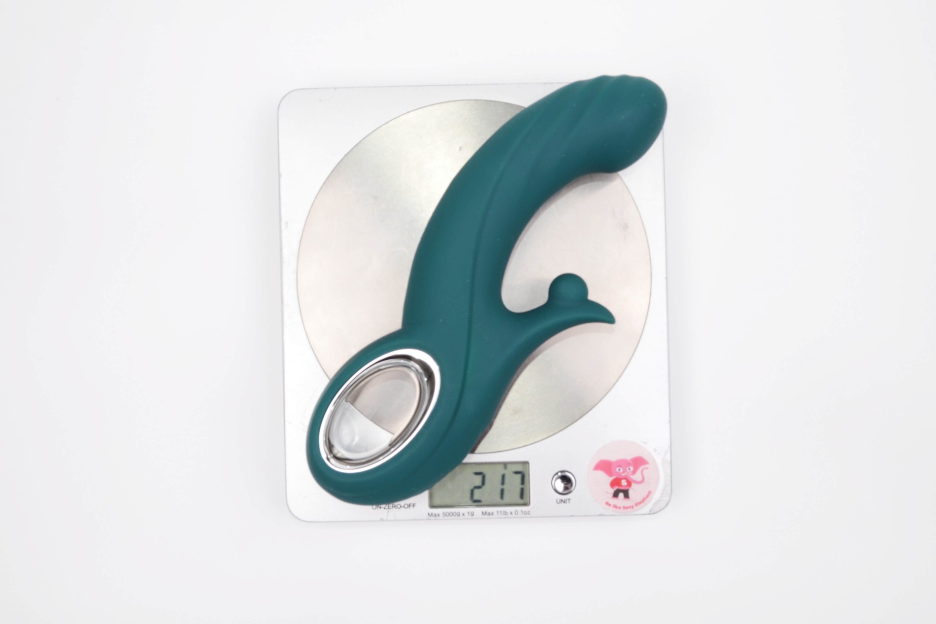 Přirážející vibrátor G-Spot Euphoria (20,3 cm), váha