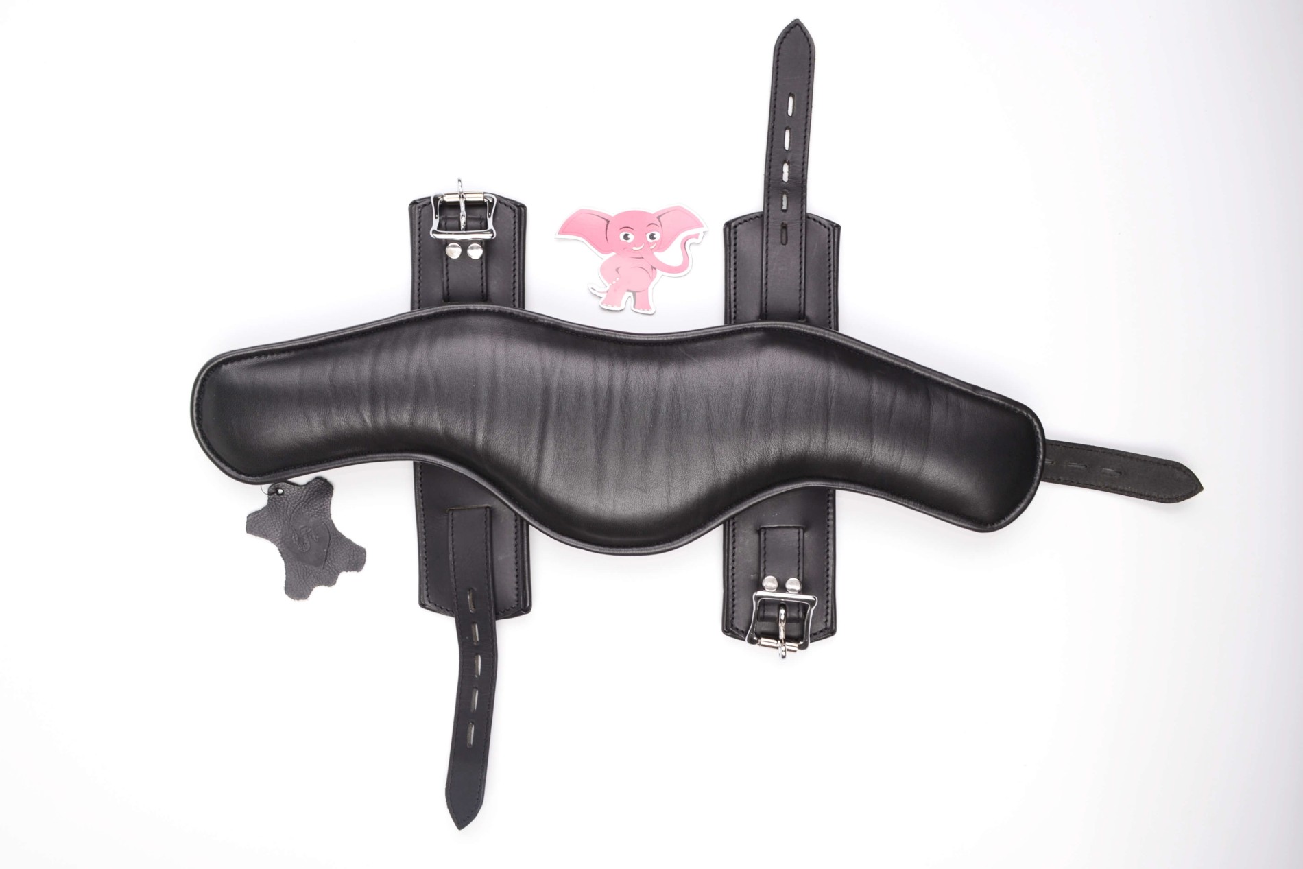 Kožený obojek s pouty na ruce Leatherix RestrainMe