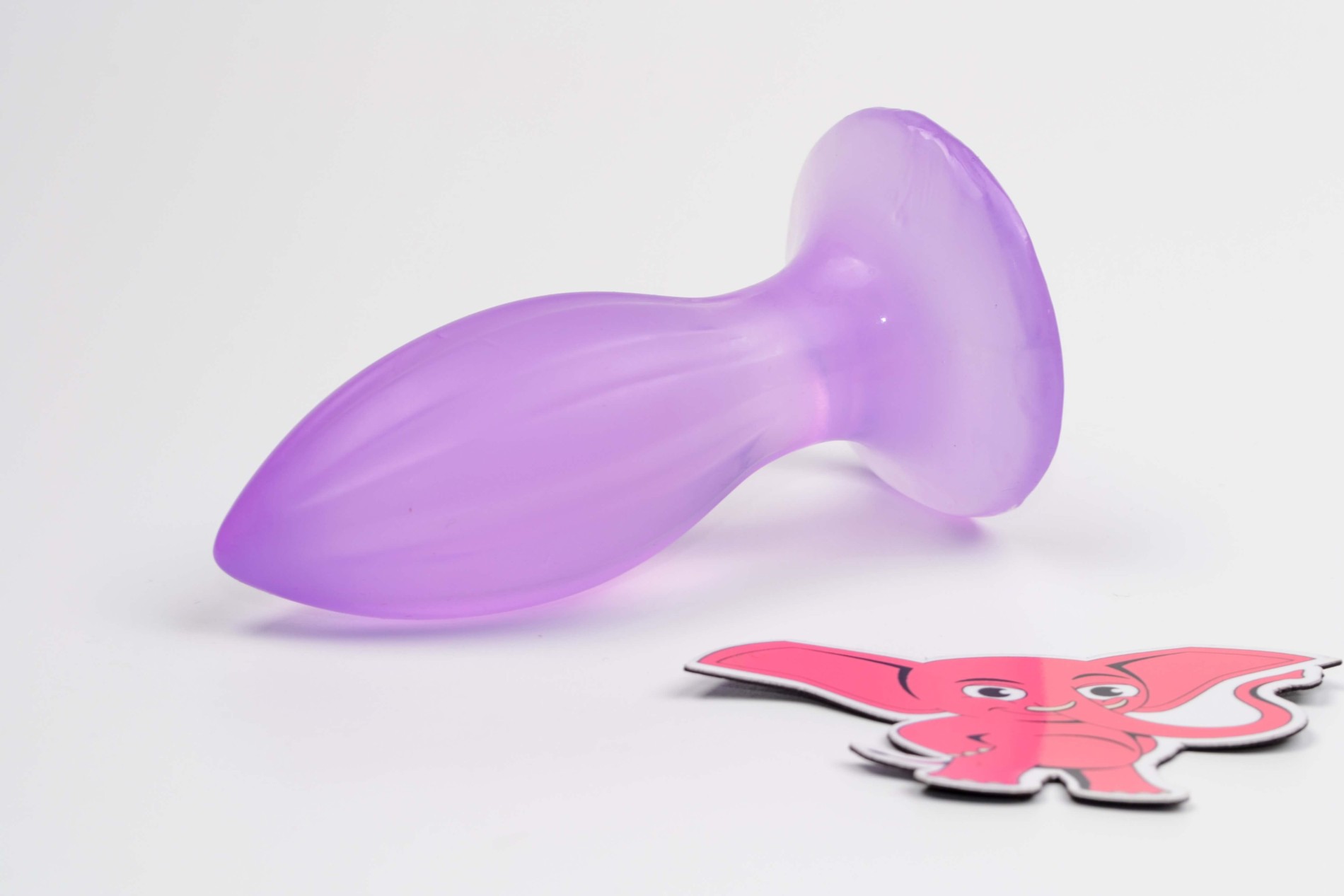 Gelový anální kolík Amethyst Delight