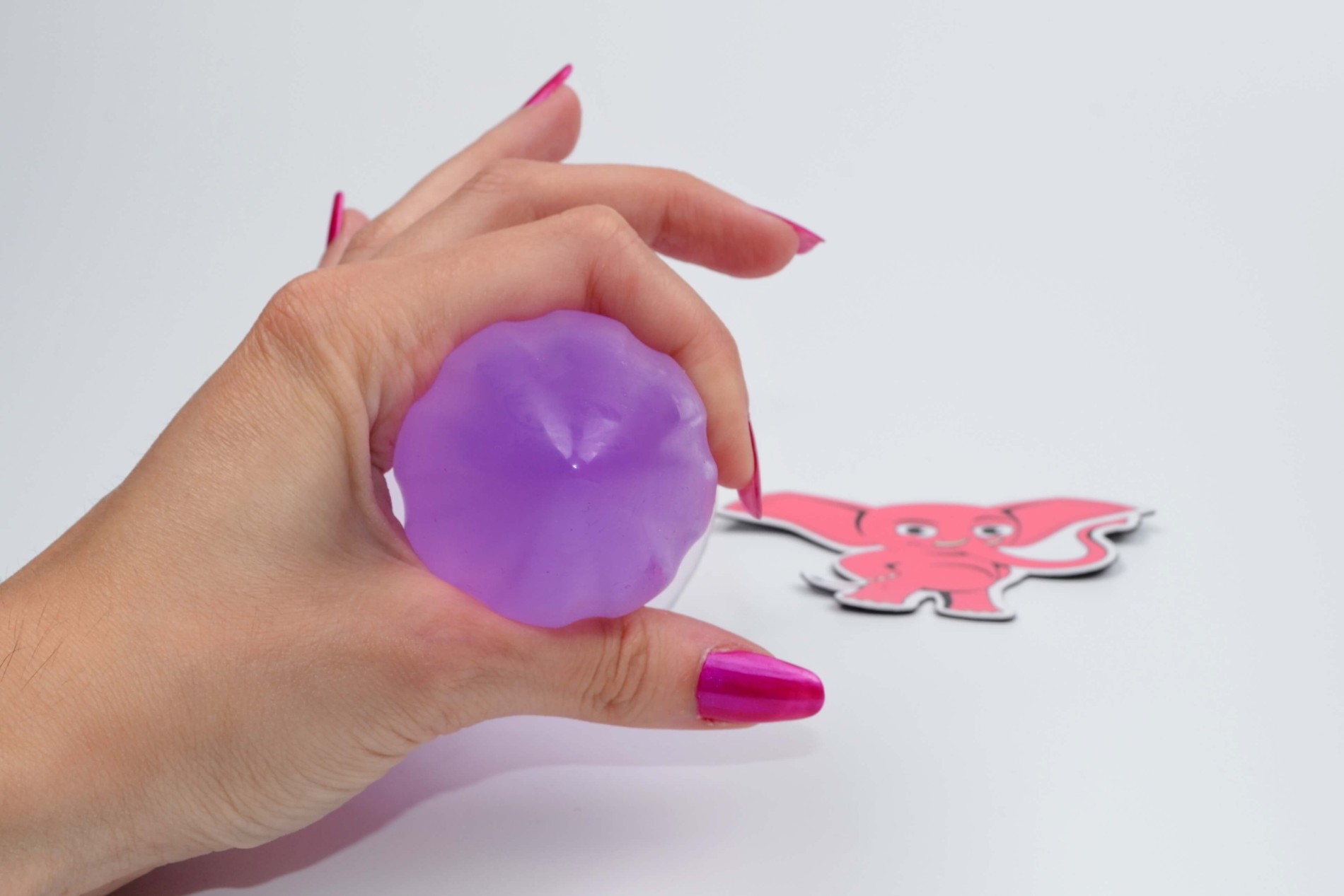 Gelový anální kolík Amethyst Delight