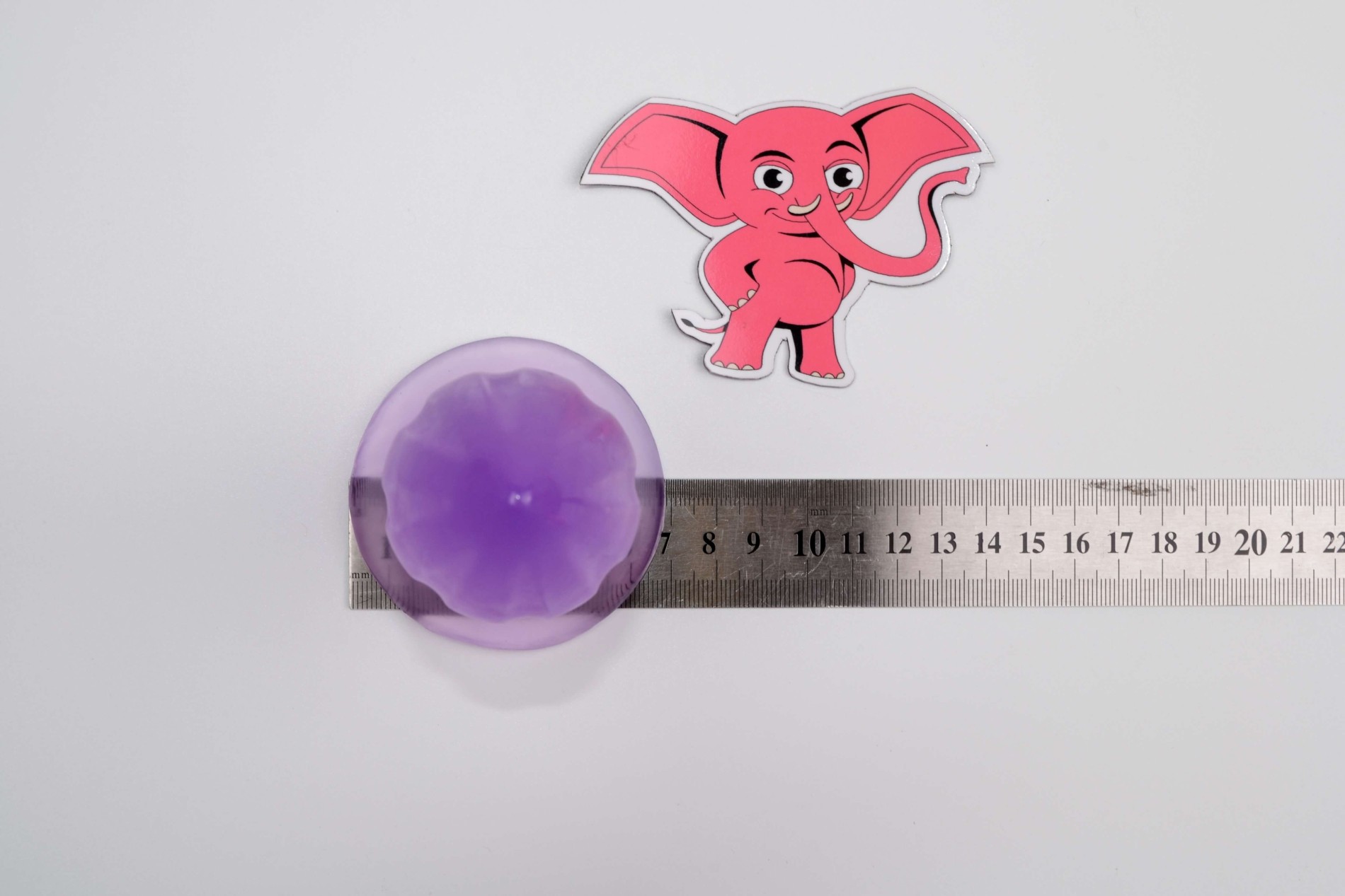 Gelový anální kolík Amethyst Delight