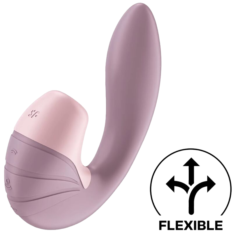 SATISFYER - SUPERNOVA AIR PULSE STIMULATOR & VIBRATION PINK