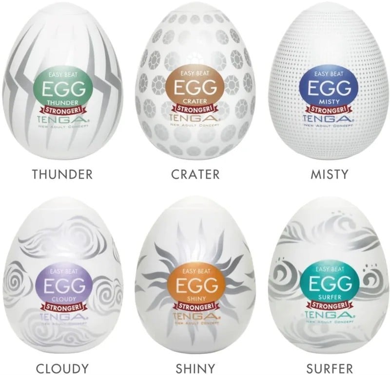 Tenga Egg Variety pack of 6