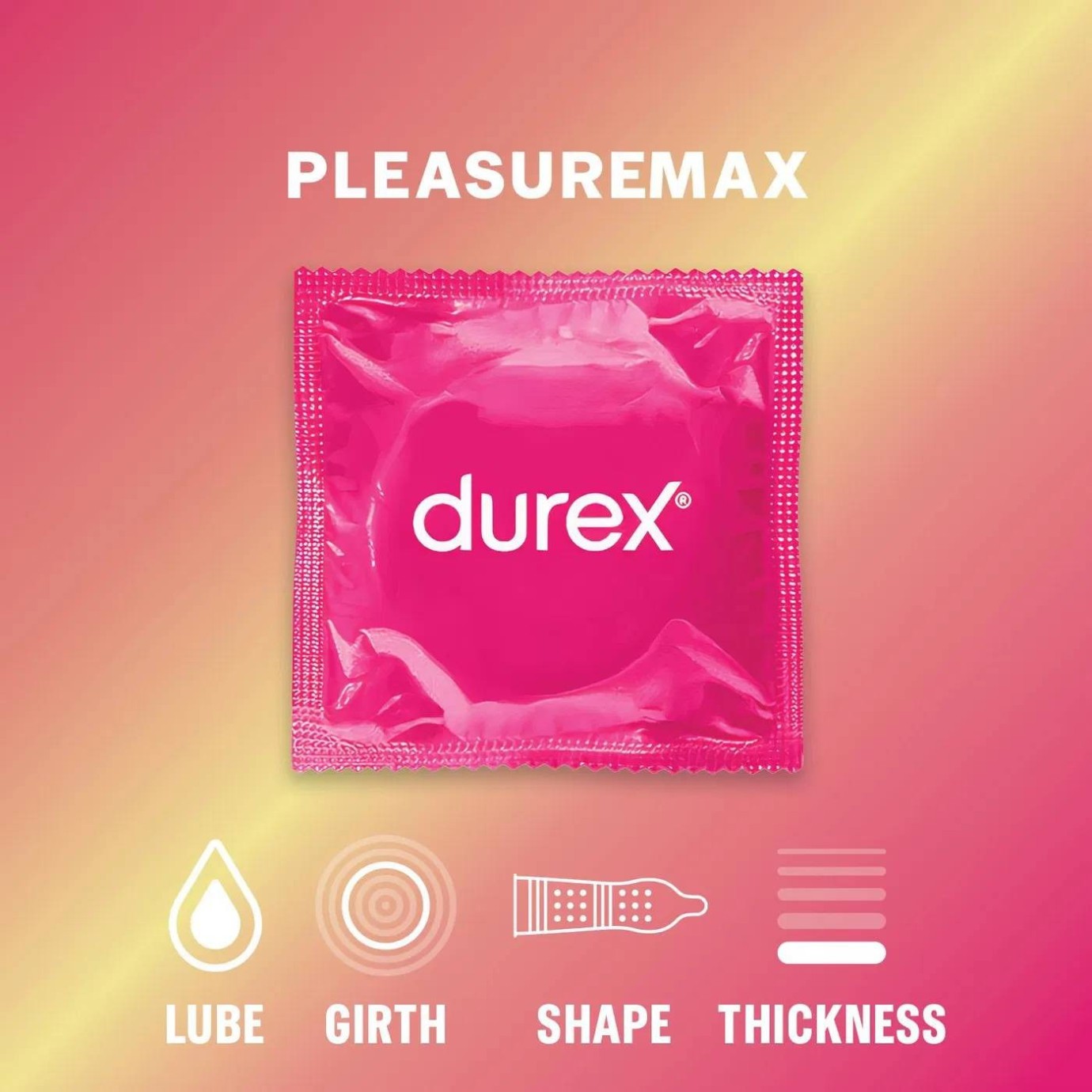 Durex Pleasuremax – vroubkované kondomy (10 ks)