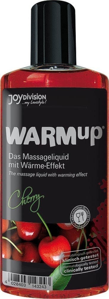 WARMup třešňový masážní olej, 150 ml