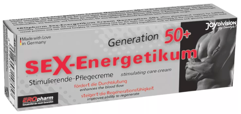 Joydivision EROpharm Sex-Energetikum 50+ krém 40ml