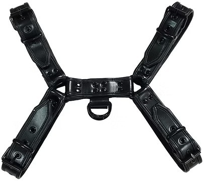 ROUGE Leather O.T.H Front Harness Black with Black Accessories