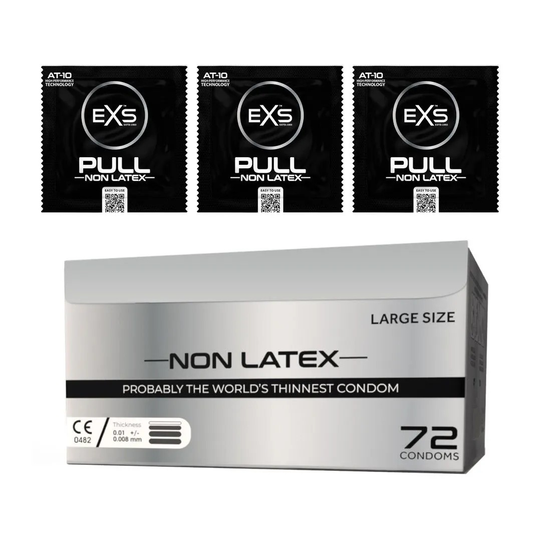 EXS Pull Large – bezlatexové kondomy