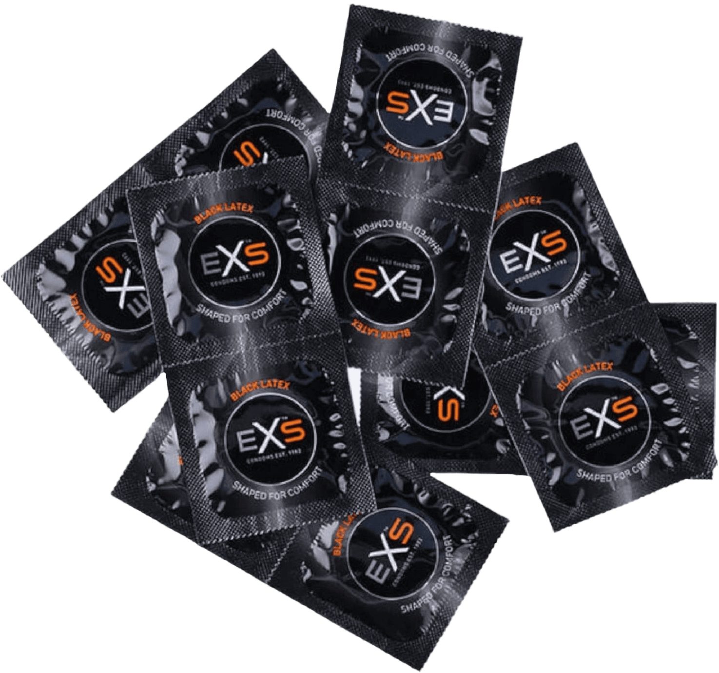 EXS Blatex – černé kondomy