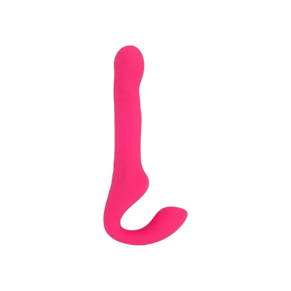 Teazers Strapless Strap On Vibrator - Pink