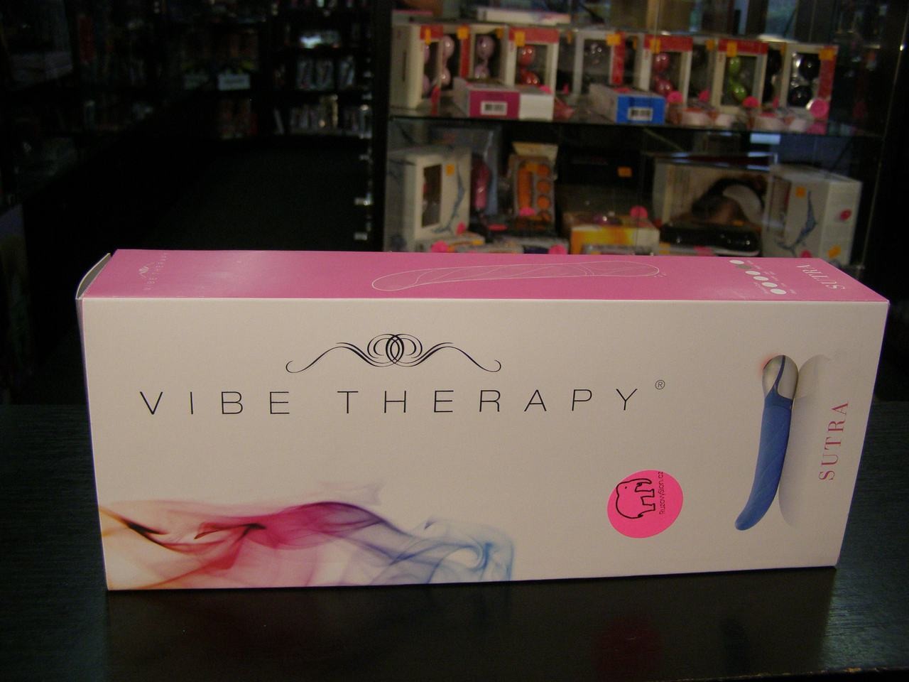 Vibrátor silikonový Sutra béžová 23cm