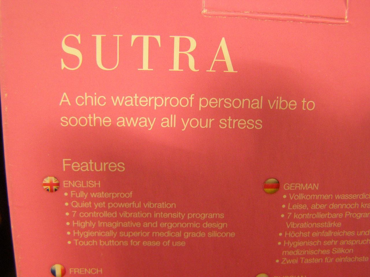 Vibrátor silikonový Sutra béžová 23cm