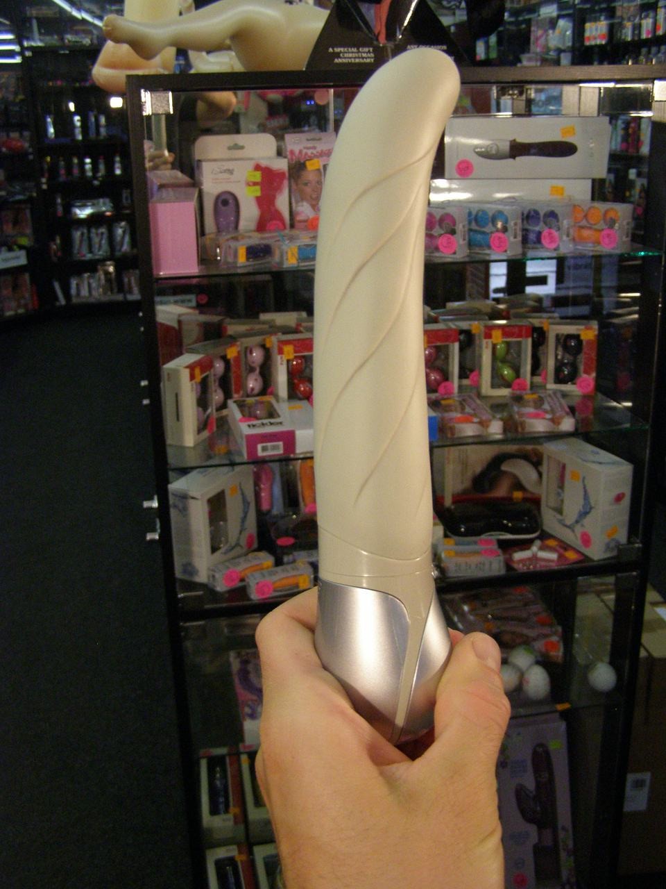 Vibrátor silikonový Sutra béžová 23cm