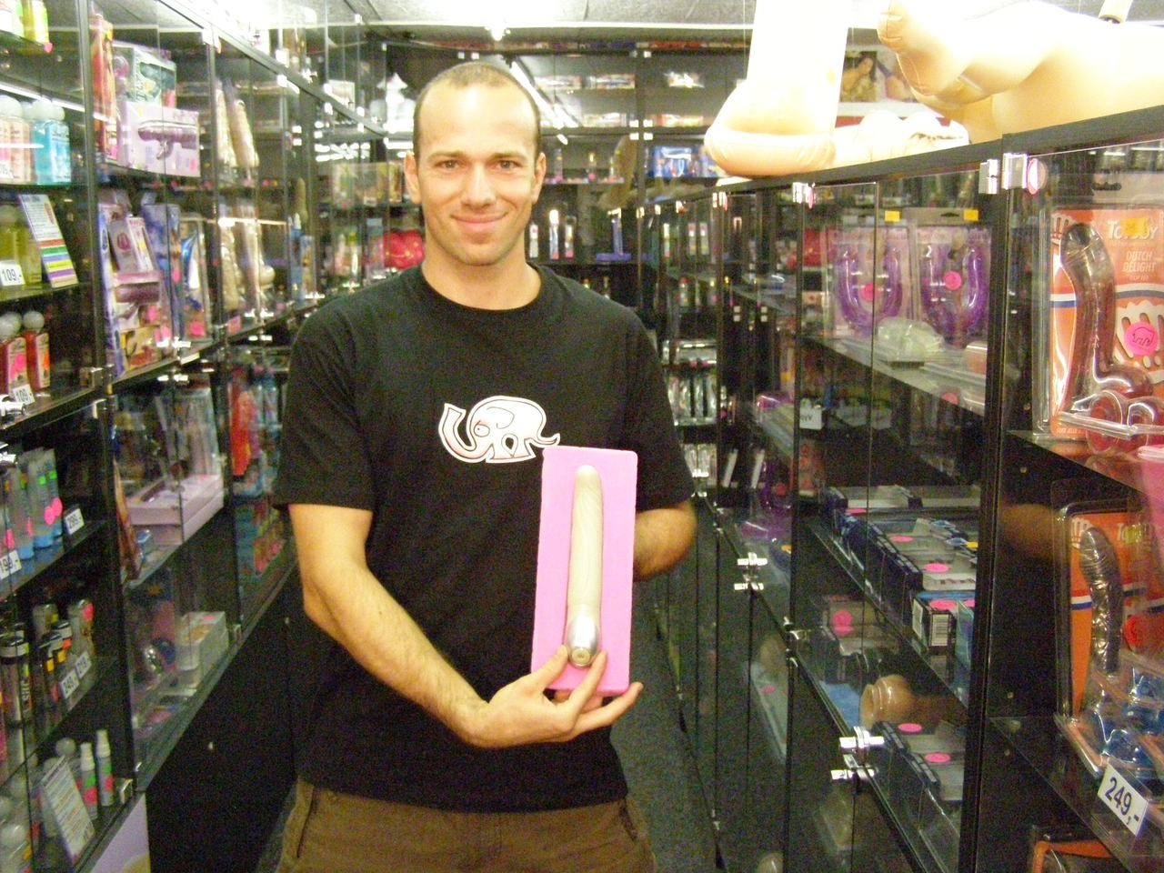 Vibrátor silikonový Sutra béžová 23cm
