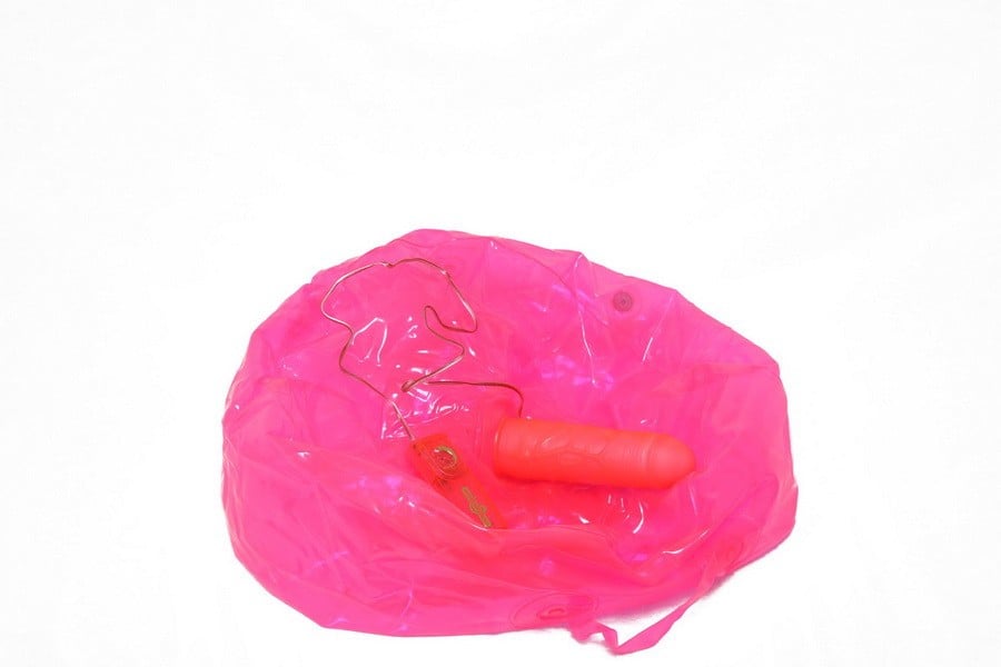 Nafukovací křesílko s penisem Hopík